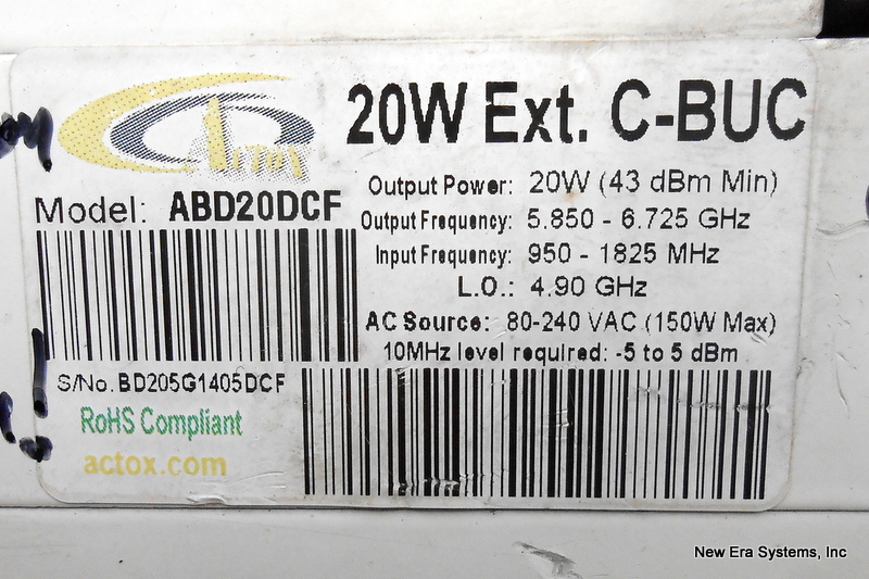 actox 20W C-Band BUC -b